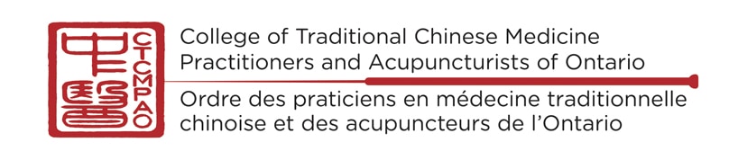 College of Traditional Chinese Medicine Practitioners and Acupuncturists of Ontario (TCM) logo