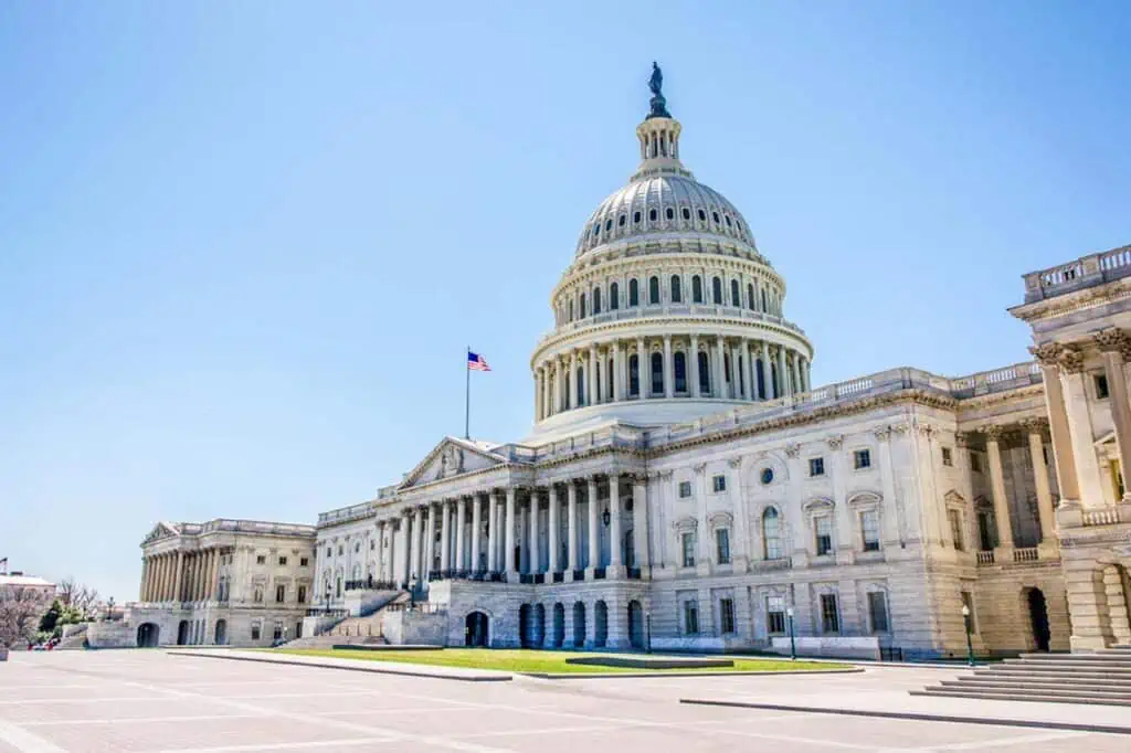 Capitol building in Washington, D.C.