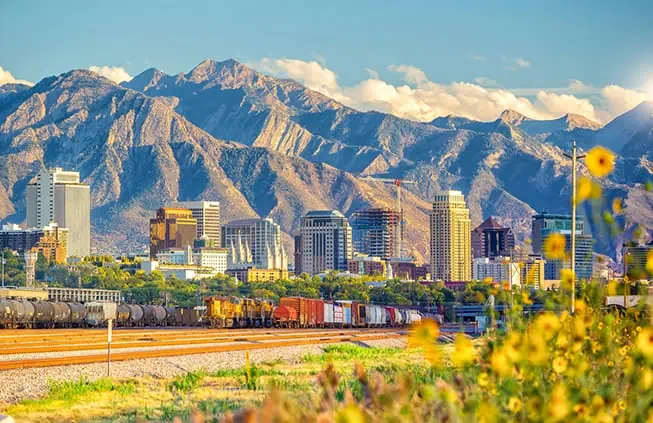 Salt Lake City skyline