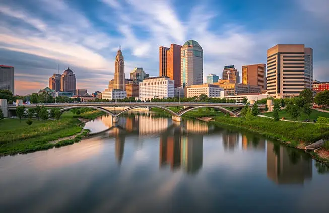 Columbus skyline