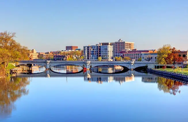 South Bend skyline