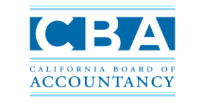 California Board of Accountancy logo