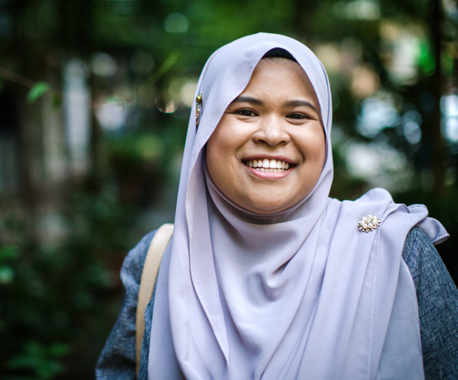 Portrait Of Woman In Hijab