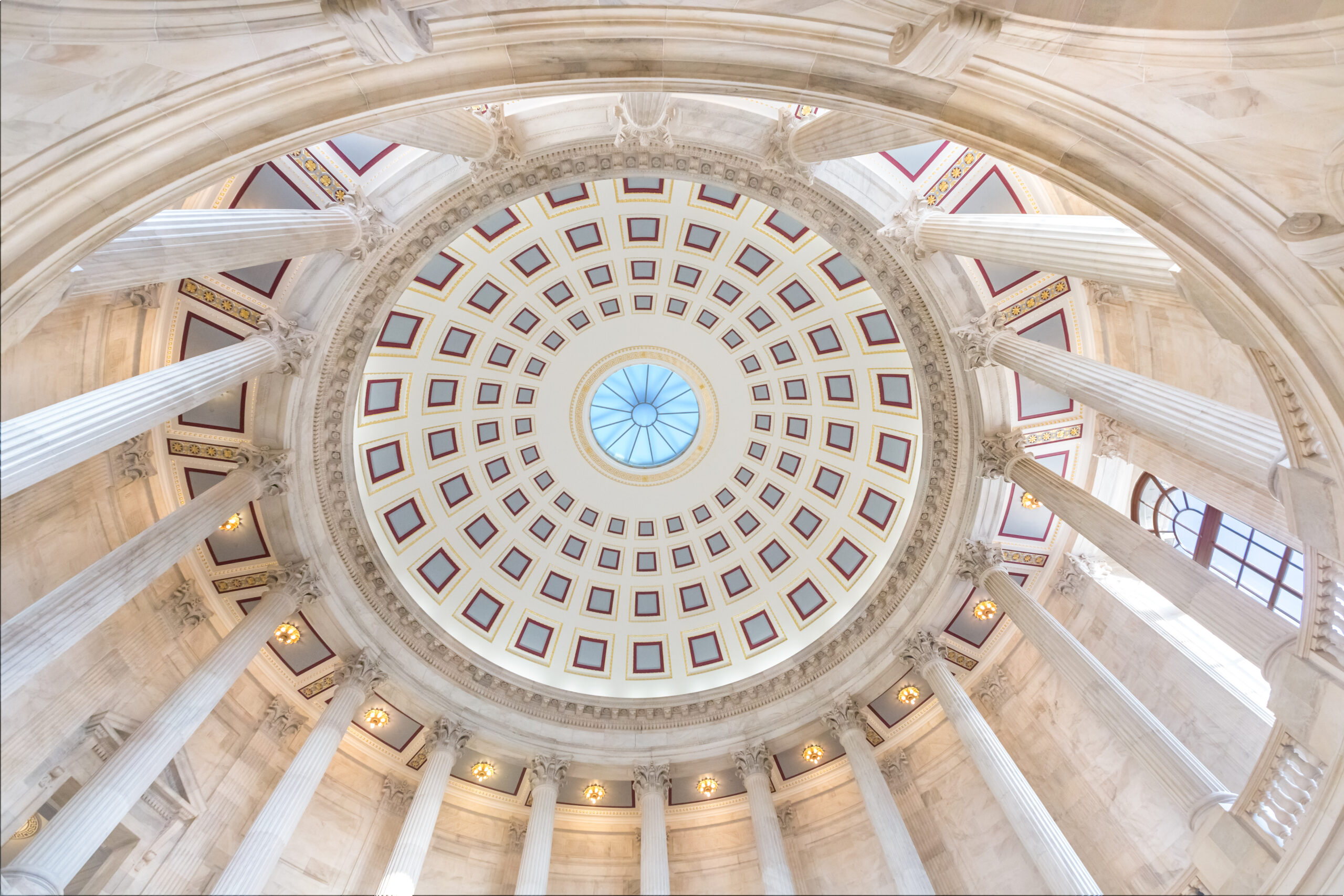 U.S. Senate Russell Office Building Rotunda in Washington DC