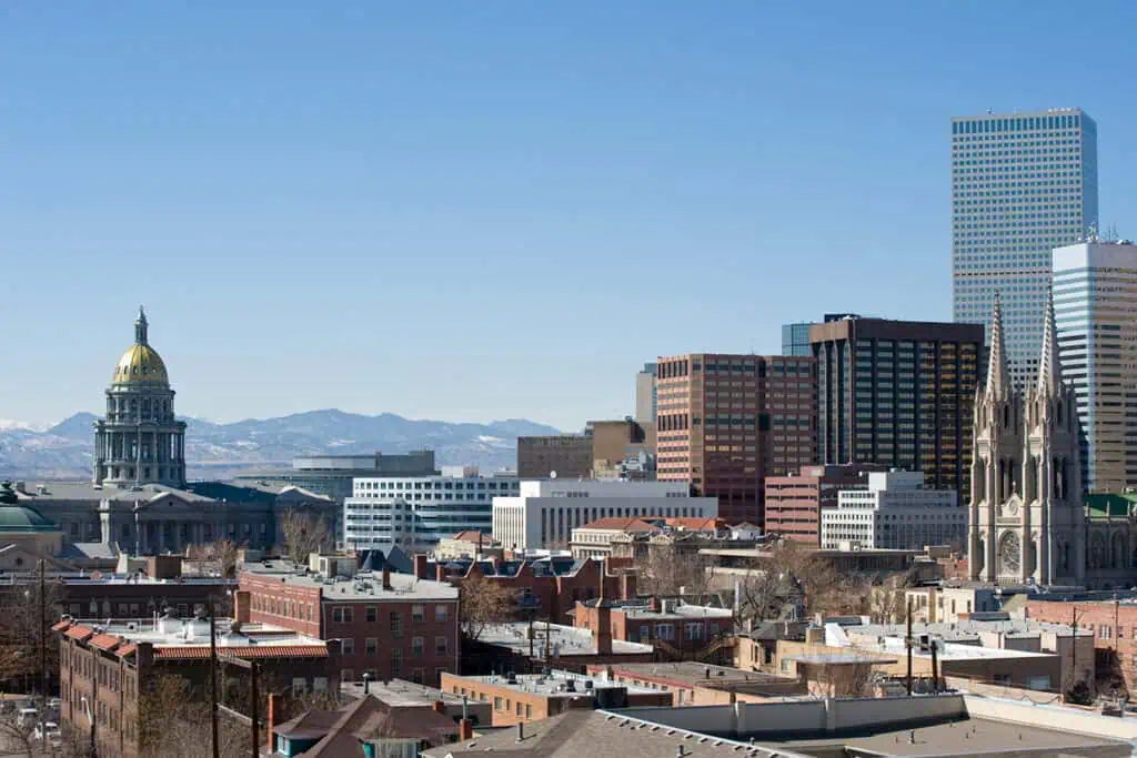 Colorado skyline image